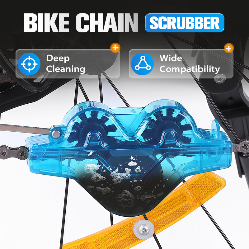 Bicycle Chain Cleaner for Trailers – Hands-Free Cleaning for Mountain Bikes and Road Bikes