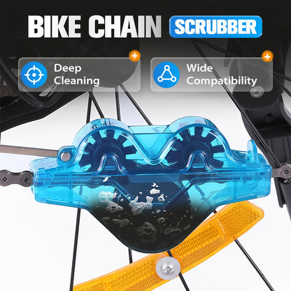Bicycle Chain Cleaner for Trailers – Hands-Free Cleaning for Mountain Bikes and Road Bikes
