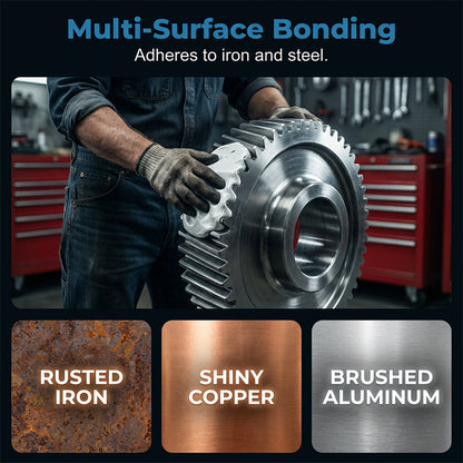 High Hardness Metal Repair Putty Set Quick Drying AB Epoxy Clay