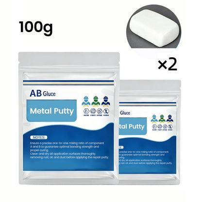 High Hardness Metal Repair Putty Set Quick Drying AB Epoxy Clay