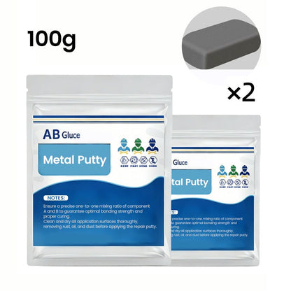 High Hardness Metal Repair Putty Set Quick Drying AB Epoxy Clay