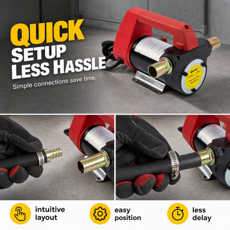 ⛽ 50% OFF NOW! 🚜 Diesel Transfer Pump – 25GPM Flow– Move Fuel Fast for Farms, Garages & Job Sites ⚡