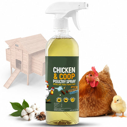 💞 Over 50,000 Sold! ⚡🐔 Natural cleaning spray for chicken coops – neutralizes odors & reduces germs