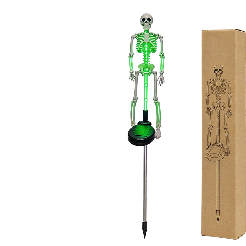 💀 Solar Skeleton Ground Stake Light for Spooky Outdoor Décor