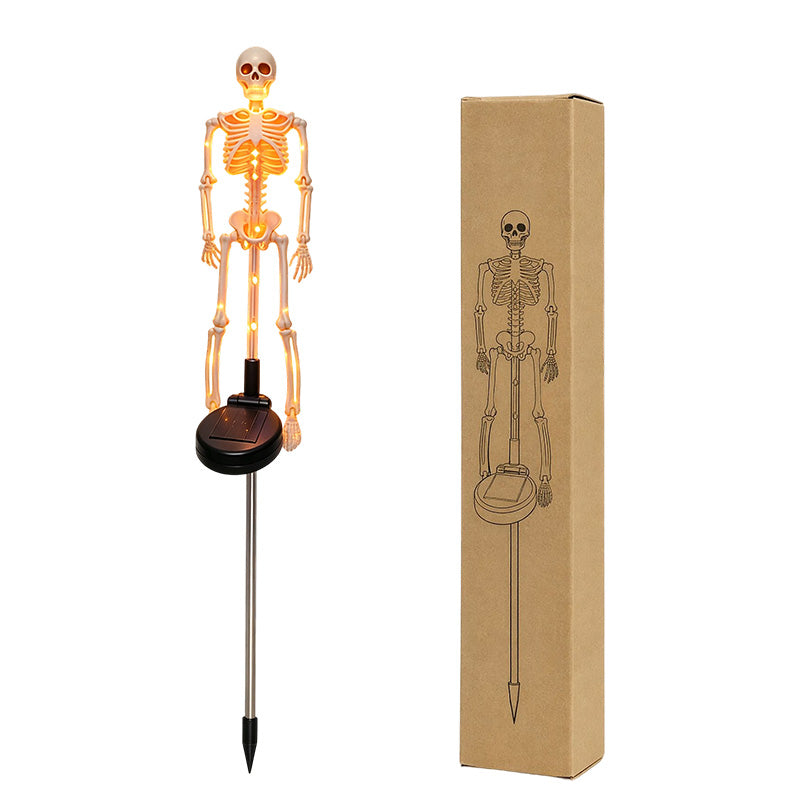 💀 Solar Skeleton Ground Stake Light for Spooky Outdoor Décor