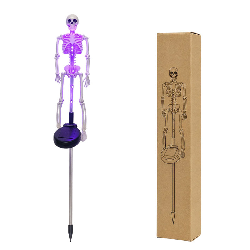 💀 Solar Skeleton Ground Stake Light for Spooky Outdoor Décor