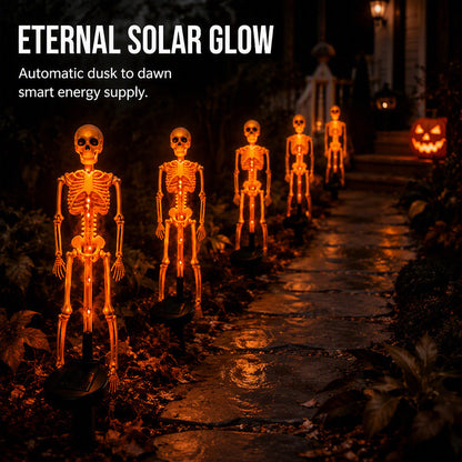 💀 Solar Skeleton Ground Stake Light for Spooky Outdoor Décor