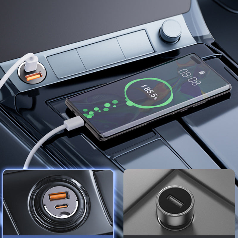 🔥Ultra-fast car charger – Dual-port PD & QC fast charging | 50% off – Save more when you buy more