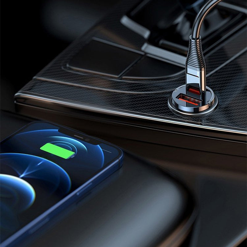 🔥Ultra-fast car charger – Dual-port PD & QC fast charging | 50% off – Save more when you buy more