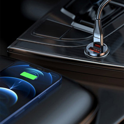 🔥Ultra-fast car charger – Dual-port PD & QC fast charging | 50% off – Save more when you buy more