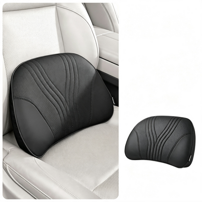 Premium Car Seat Headrest & Lumbar Support Cushion