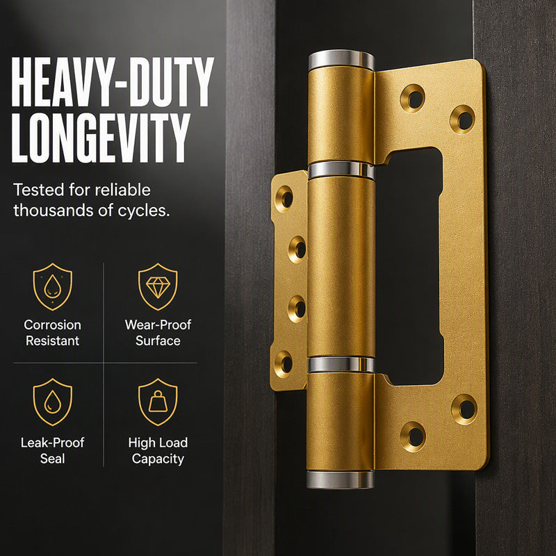 🎉 2026 Sale — Over 13,800 Sold!🚪 Hydraulic Interlocking Door Hinges