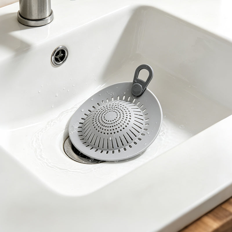 Silicone Floor Drain Cover Hair Catcher for Bathroom & Kitchen