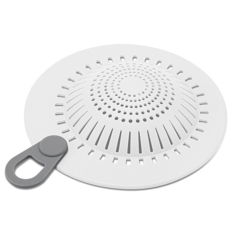 Silicone Floor Drain Cover Hair Catcher for Bathroom & Kitchen