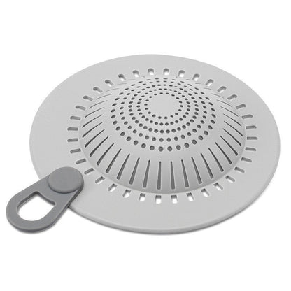 Silicone Floor Drain Cover Hair Catcher for Bathroom & Kitchen