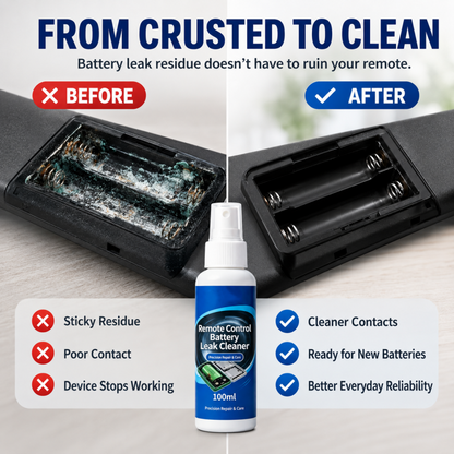 Remote Control Battery Leakage Cleaner