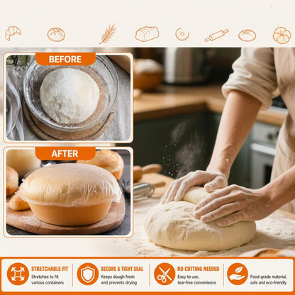 📢📢50% OFF !! ⏰Disposable Elastic Food Bowls Covers🥗🛡️
