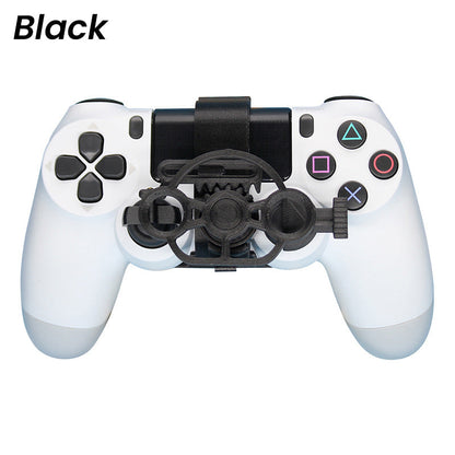 🏆🎮50% OFF NOW! PC Racing Gamepad Steering Wheel, Mini 3D Printing Racing Wheel Auxiliary Controller Attachment Compatible for Game Controllers, Improve Simulation Driving Gaming Experience