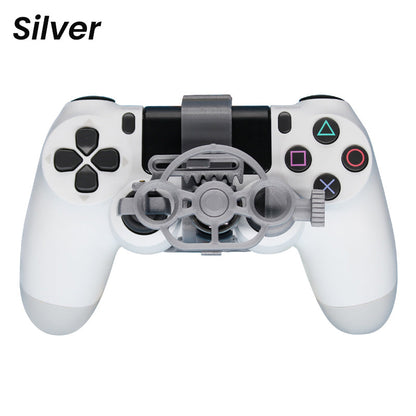 🏆🎮50% OFF NOW! PC Racing Gamepad Steering Wheel, Mini 3D Printing Racing Wheel Auxiliary Controller Attachment Compatible for Game Controllers, Improve Simulation Driving Gaming Experience