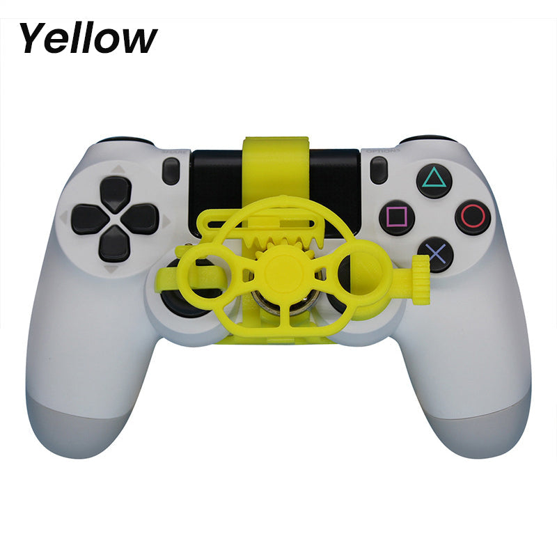 🏆🎮50% OFF NOW! PC Racing Gamepad Steering Wheel, Mini 3D Printing Racing Wheel Auxiliary Controller Attachment Compatible for Game Controllers, Improve Simulation Driving Gaming Experience