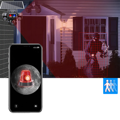 Solar Powered Wireless Security Camera