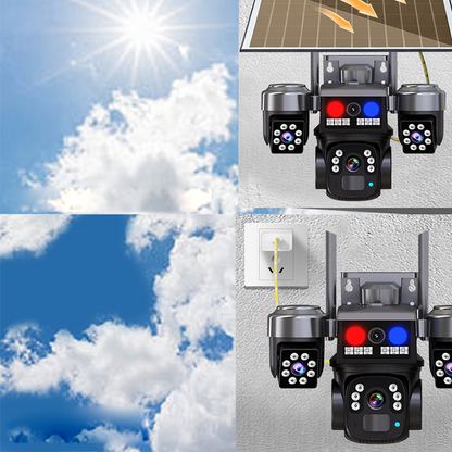 Solar Powered Wireless Security Camera
