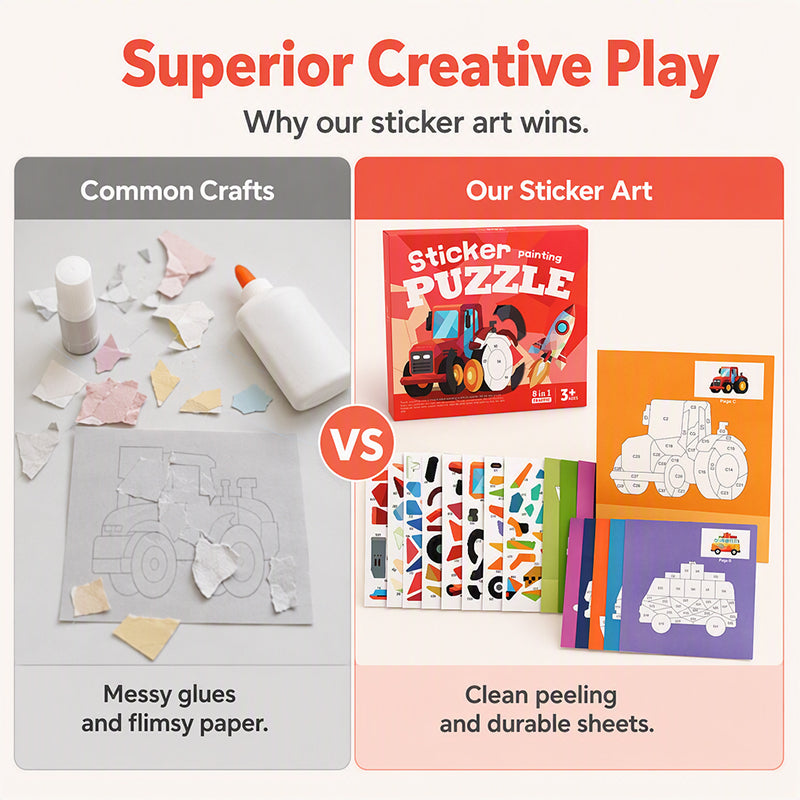 🎉This Week's Special Sales - 50% OFF✨Kids Geometric Sticker Activity Book