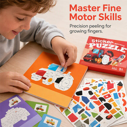 🎉This Week's Special Sales - 50% OFF✨Kids Geometric Sticker Activity Book