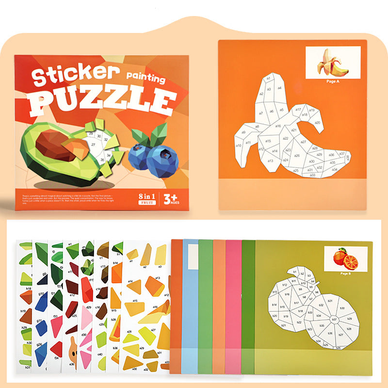 🎉This Week's Special Sales - 50% OFF✨Kids Geometric Sticker Activity Book