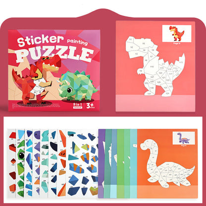 🎉This Week's Special Sales - 50% OFF✨Kids Geometric Sticker Activity Book