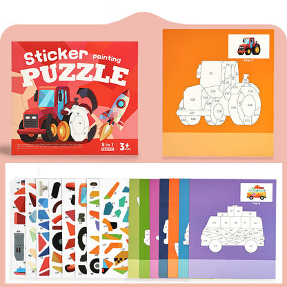 🎉This Week's Special Sales - 50% OFF✨Kids Geometric Sticker Activity Book
