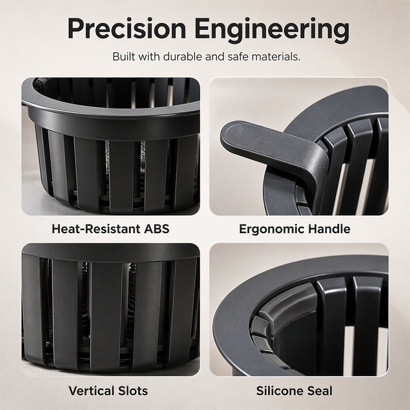 Gravity Scrape Kitchen Sink Strainer Basket