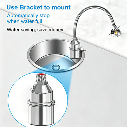 Auto Shutoff Float Valve for Water Tank