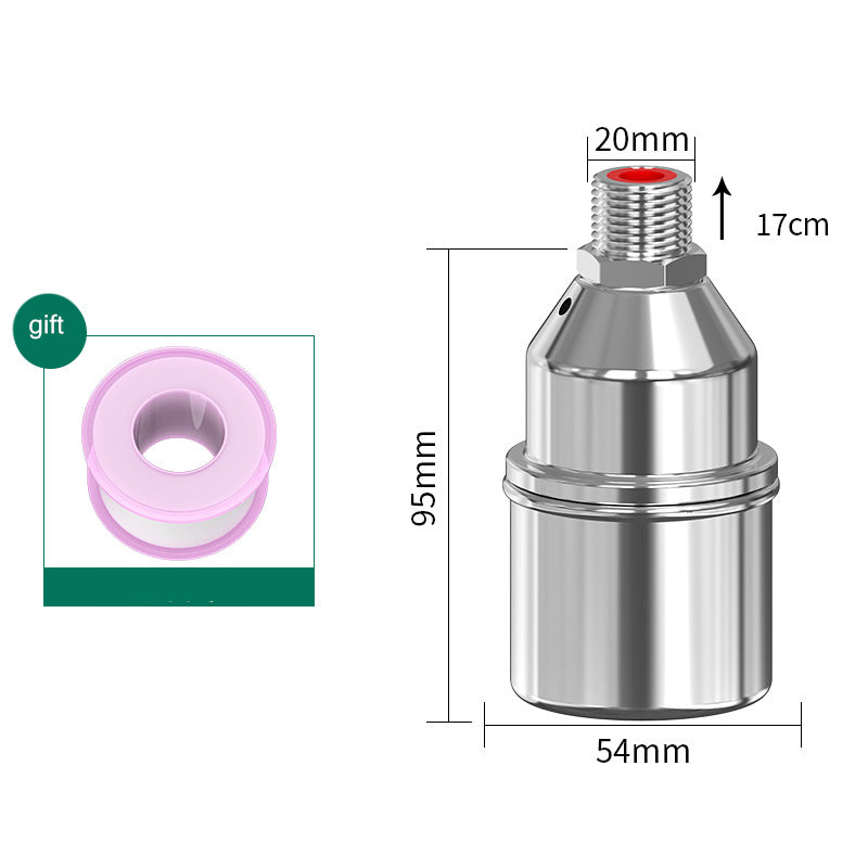 Auto Shutoff Float Valve for Water Tank