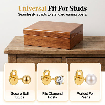 Supportive Earring Backs for Droopy Ears