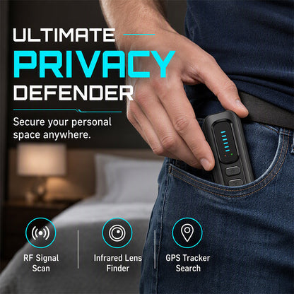 🔍🛡️ T19 Hidden Camera Detector – 6-in-1, RF, GPS, Bug Finder – Privacy Shield! 💪