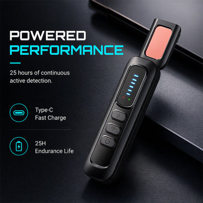 🔍🛡️ T19 Hidden Camera Detector – 6-in-1, RF, GPS, Bug Finder – Privacy Shield! 💪