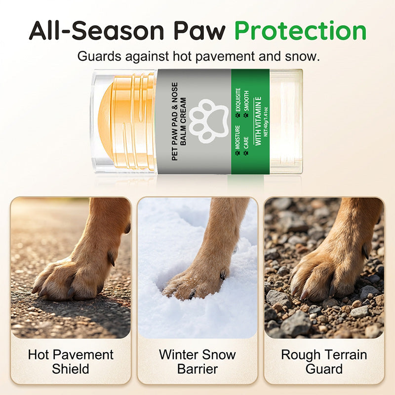 🐾 LIMITED‑TIME 50% OFF! ✨	 Moisturizing Pet Paw Balm Stick