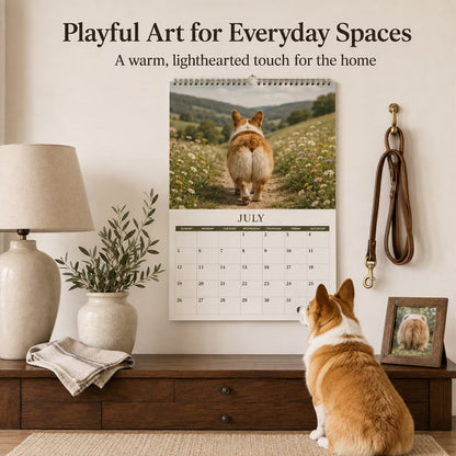 2027 Funny Animal Butt Wall Calendar