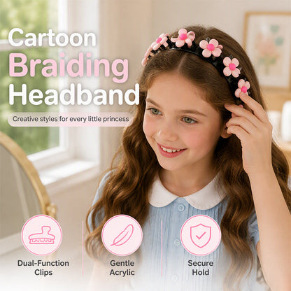 ⏳Buy 1 get 1 free⏰Cute Cartoon Hairband for Girls🎀🌺