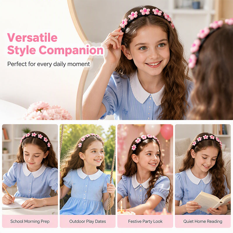 ⏳Buy 1 get 1 free⏰Cute Cartoon Hairband for Girls🎀🌺