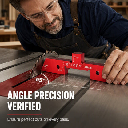 🪵 Woodworking Setup Blocks – Aluminum, high precision & quick calibration ✨