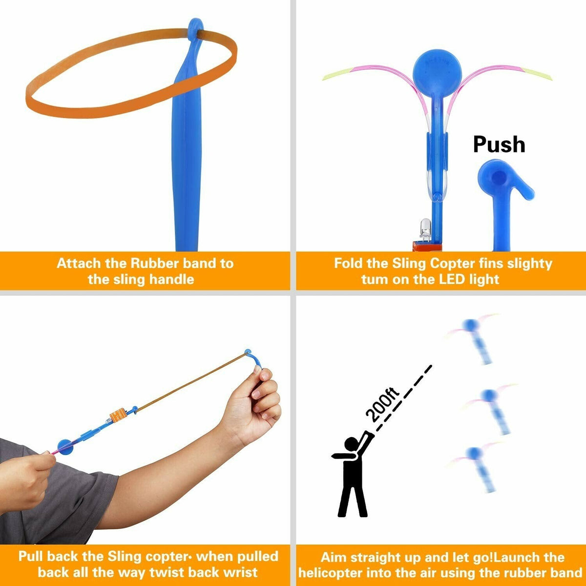 🔥Christmas Sale🔥LED Helicopter Shooters