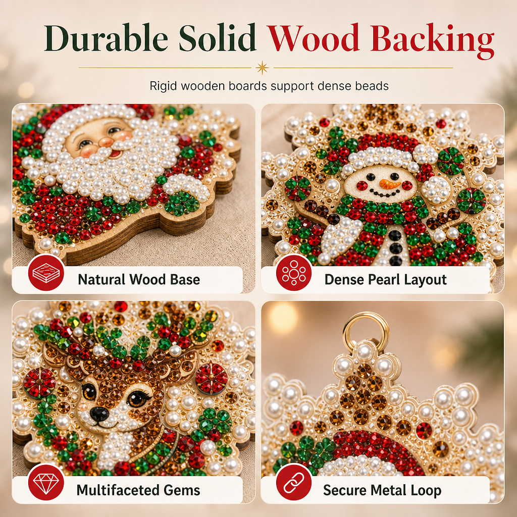 ⏳Limited-time 50% off⏰Christmas DIY Painting Hanging Ornaments Set🥳🎄
