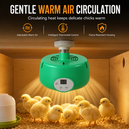 🐣 Intelligent Temperature Control Brooder Heater 🔥