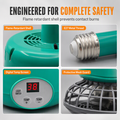 🐣 Intelligent Temperature Control Brooder Heater 🔥