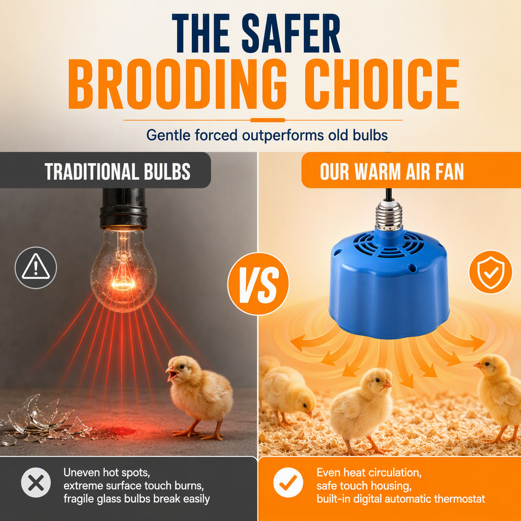 🐣 Intelligent Temperature Control Brooder Heater 🔥
