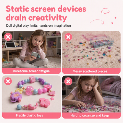📿DIY Charm Bracelet Making Kit | Beads & Gift Sets💎🎁