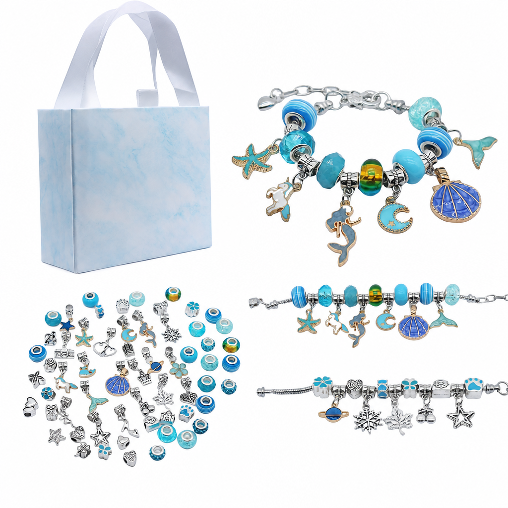 📿DIY Charm Bracelet Making Kit | Beads & Gift Sets💎🎁