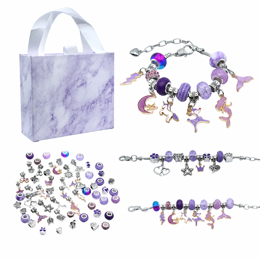 📿DIY Charm Bracelet Making Kit | Beads & Gift Sets💎🎁